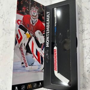 NHL Star Sticks Sam Montembeault McDonald's Mini Stick